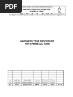 Hardness Test Procedure For Spherical Tank