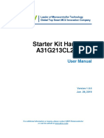 Starter Kit Hardware A31G213CL2N v1.0: User Manual