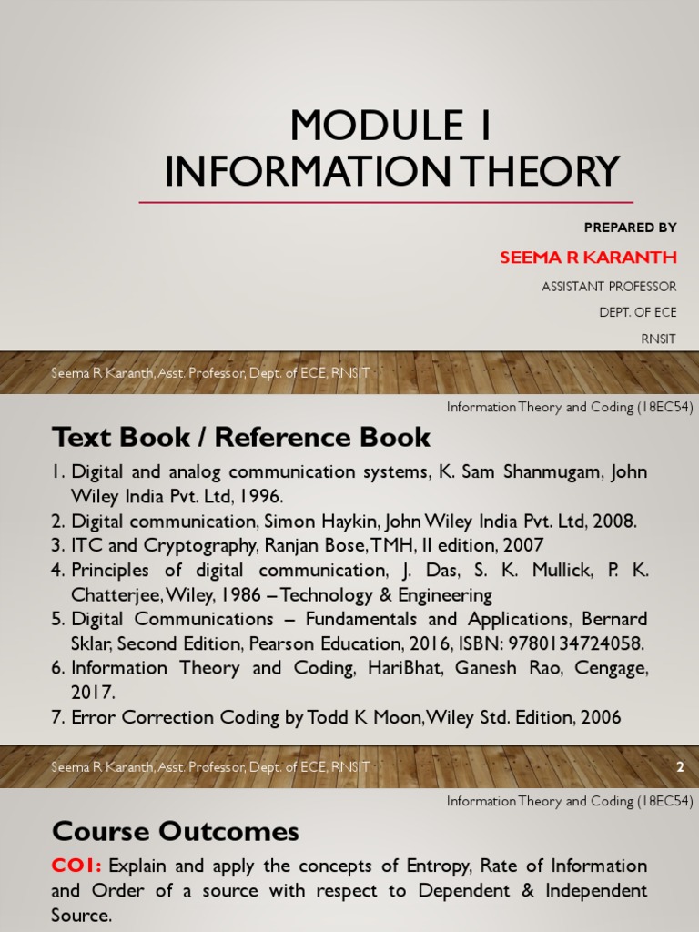 Itc Mod1 Notes Download Free Pdf Information Computer Science