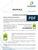 KLEEMANN NewsFax/Mail 06/11 (greek version)