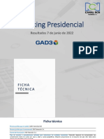 GAD3 Traking Presidencial Colombia 07JUN22