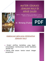 Materi Edukasi Jemaah Haji Di Arab Saudi