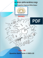 Physics: Question Bank Term-II 2021-22