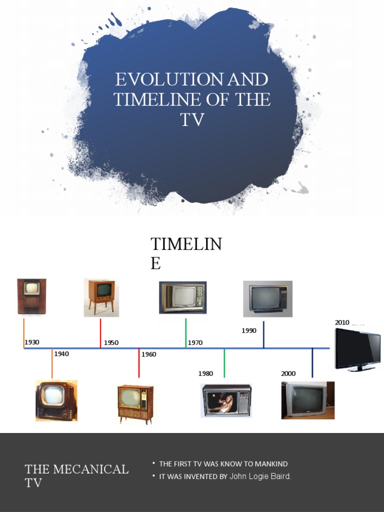 Evolution and Timeline of The TV PDF