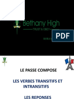 Answer Key - Le Passe Compose - Les Verbes Transitifs Et Intransitifs