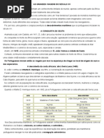 AS GRANDES VIAGENS DO SÉCULO XV