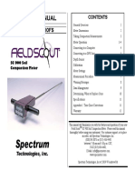 Compaction Meter-Field Scout