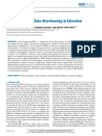 Educational Data Warehouse Research Gaps