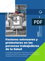 Informe 01 - Factores Estresores y Protectores en Las Personas Trabajadoras de La Salud