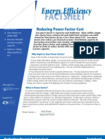 Reducing Power Factor Cost