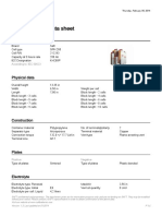 SPH 280 - Cell Data Sheet: Classification
