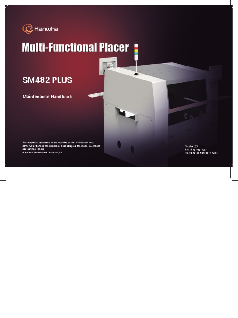 SM482 PLUS Maintenance (Eng Ver2.3) | PDF | Power Supply | Switch