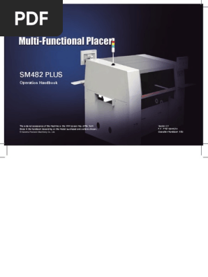 SM482 PLUS Operation (Eng Ver2.1) | PDF | Menu (Computing