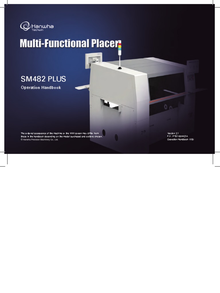 SM482 PLUS Operation (Eng Ver2.1) | PDF | Menu (Computing
