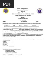 Republic of The Philippines Department of Education Region III Division of Pampanga Xevera, Calibutbut, Bacolor, Pampanga