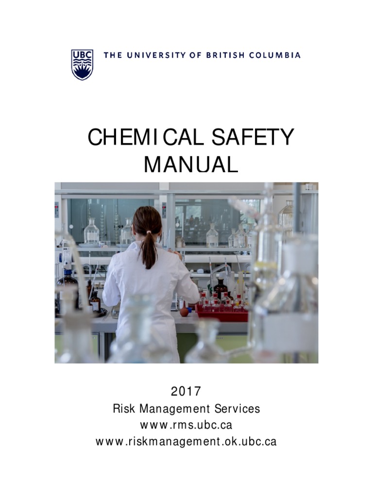 Chemical Safety Manual 2017 PDF