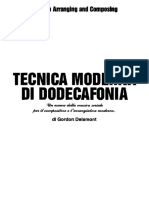Tecnica Moderna Di Dodecafonia - Gordon Delamont