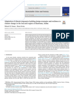 Adaptation of Climate-Responsive Building Design Strategies and Resilience To Climate-Change in The Hot-Arid Region of Khartoum, Sudan