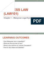 Malaysian Legal System Overview