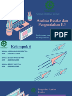 Analisa Resiko Dan Pengendalian K3L Kelompok6