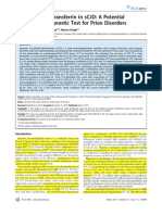 Artigo 8 - Decreased CSF Transferrin in SCJD A Potential Pre-Mortem Diagnostic Test For Prion Disorders