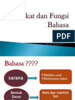 Hakikat Dan Fungsi Bahasa