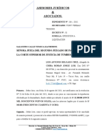 Oposición A Liquidacion de Pensiones Alimenticias Devengadas - Chira