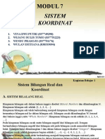 Kelompok 5 - Modul 7 - Sistem Koordinat