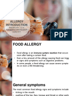 Food Allergy & Toxicology Intro