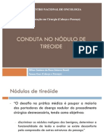 CONDUTA NO NÓDULO DE TIREOIDE