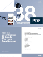 Taboola 38 Case Studies Ebook