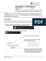 Evaluación de Unidad II - Examen Práctico