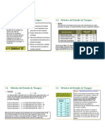 2.1 Métodos Del Estudio de Tiempos 2.1 Métodos Del Estudio de Tiempos