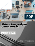 Proposal - Sistem Pengarsipan UMKM