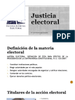 Justicia Electoral