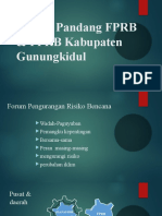 Sekilas Pandang FPRB & FPRB Kabupaten Gunungkidul