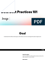 Data Best Practices 101