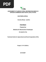 Download Lesotho - Assessment of Agricultural Information Needs by Jan Goossenaerts SN57741963 doc pdf