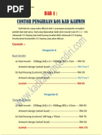 Download Pengiraan Kos Kad Kahwin by nurulamirahidris SN57741999 doc pdf