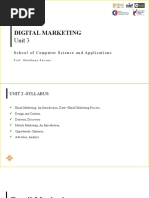 Digital Marketing: Unit 3