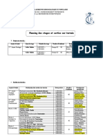 Planning Des Stages Et Sorties de Terrains Geologie 2022 - Rectifie 11-05