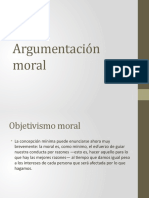 Argumentación Moral