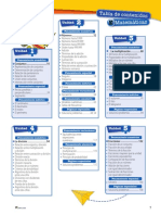 Matemáticas unidades 1-3 contenido