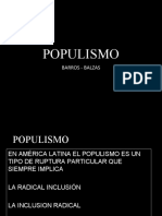 POPULISMO B y B