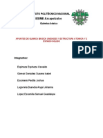 Química básica: Estructura atómica y estado sólido