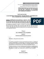 Dictamen para Retorno A La Bicameralidad