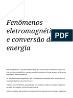 Fenômenos eletromagnéticos e conversão de energia - Wikiversidade