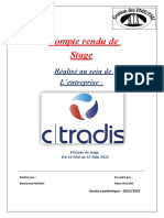 RAPPORT DE STAGE C-TRADIS