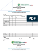 BE Form O1 District of Borbon Borbon, Cebu: Brigada Eskwela