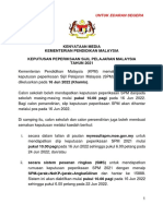 KM - KPM - Keputusan Peperiksaan Sijil Pelajaran Malaysia Tahun 2021